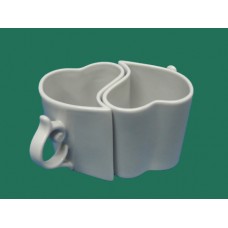 Ref. 15706 - Caneca par coração c/ alça